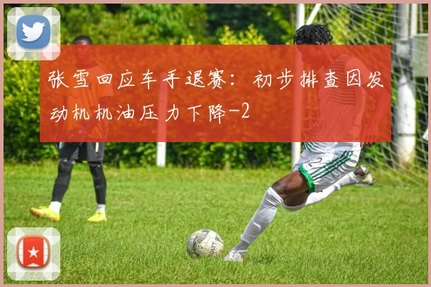 张雪回应车手退赛：初步排查因发动机机油压力下降